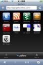 Leaflets Homepage for the iPhone