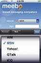 meebo IM for the iPhone