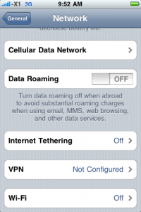 Tethering