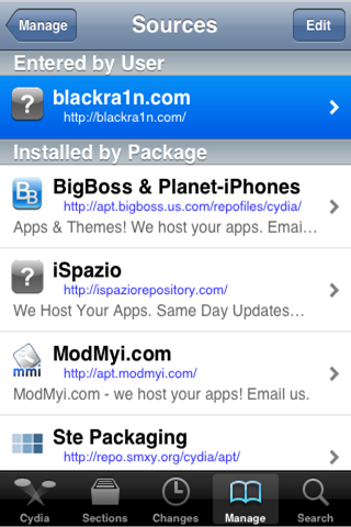 Tap Black