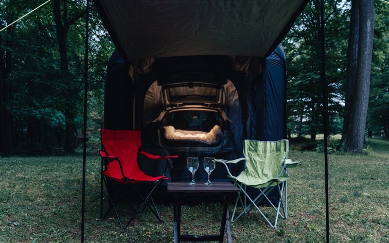 Model y camping tent 2